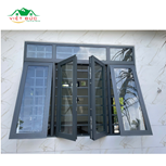 CỬA SỔ NHÔM XINGFA 4 CÁNH MỞ HẤT VÀ MỞ QUAY